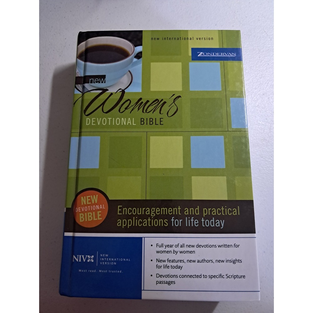 Zondervan NIV New Womens Devotional Bible Hardcover 2006 Green 9780310936138